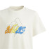 T-shirt adidas Gfx Illustré Enfant Blanc