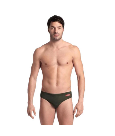 Maillot de bain de Natation Arena Team Swim Homme Noir vert