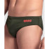 Maillot de bain de Natation Arena Team Swim Homme Noir vert