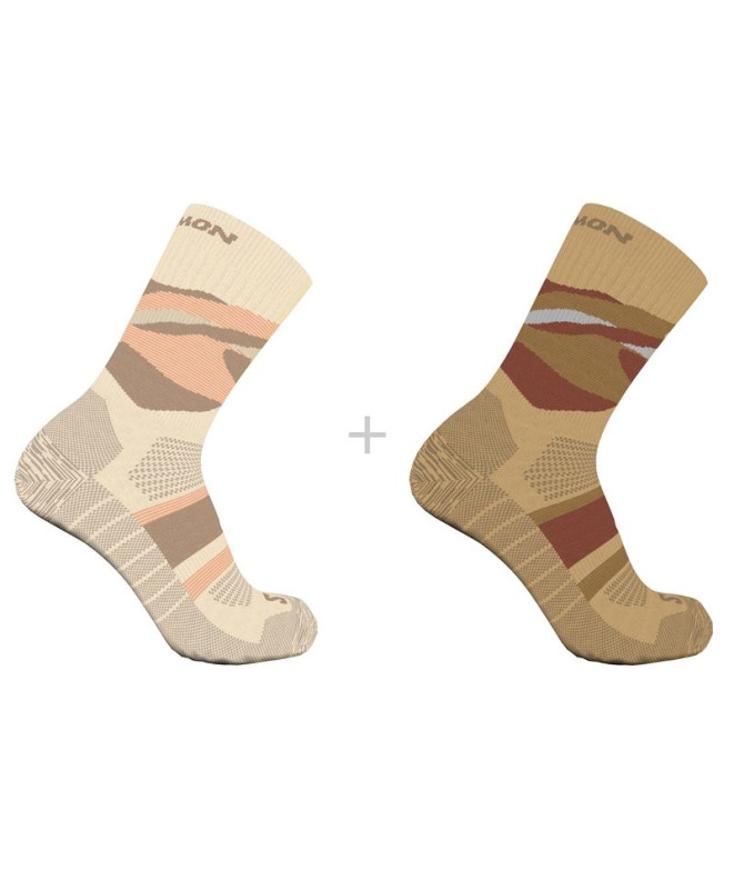 Chaussettes par Running Salomon Out Alps Crew...