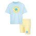 Ensemble Converse Chuck Patche & Biker S Fille Like Yellow