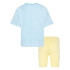 Ensemble Converse Chuck Patche & Biker S Fille Like Yellow