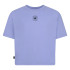 T-shirt Converse Chuck Patch Boxy Purple Fille