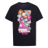T-shirt Converse Boyfriend Graphicrt Fille Noir