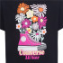 T-shirt Converse Boyfriend Graphicrt Fille Noir