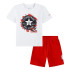Ensemble Converse Squiggle S/Se+Ft Enfant Blanc/Rouge