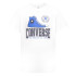 T-shirt Converse Script Sneaker Gfx Sse Enfant White