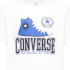 T-shirt Converse Script Sneaker Gfx Sse Enfant White