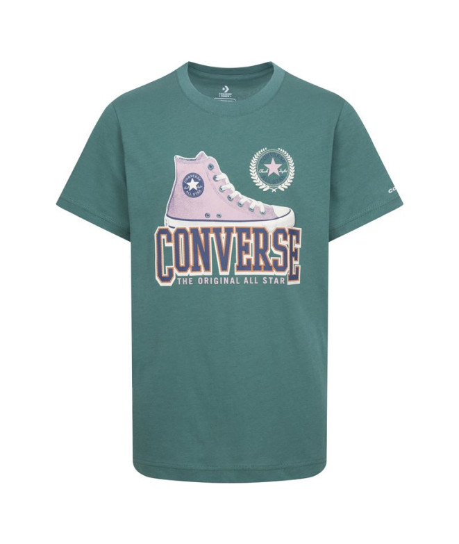 T-shirt Converse Script Sneaker Gfx Sse Enfant...