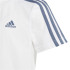 Ensemble adidas 3Bands Enfant Blanc Bleu