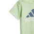 Ensemble adidas Bl Coton Set Enfant Vert Bleu