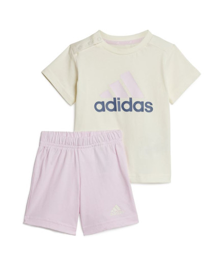 Ensemble adidas Bl Coton Set Enfant Rose
