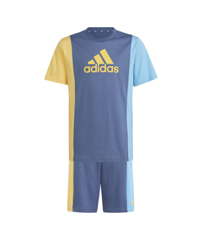 Ensemble adidas Club Set Enfant Bleu