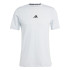 T-shirt by Fitness adidas Essentials Wo Logo Homme Blue