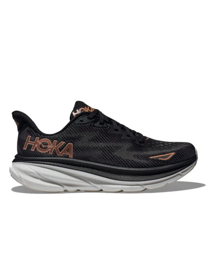Chaussures de Running Hoka Clifton 9 Noir/Rose