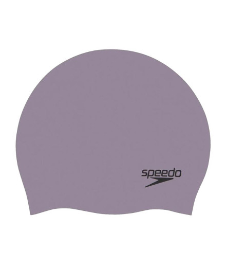 Bonnet de Natation Speedo Silicone moulé uni violet