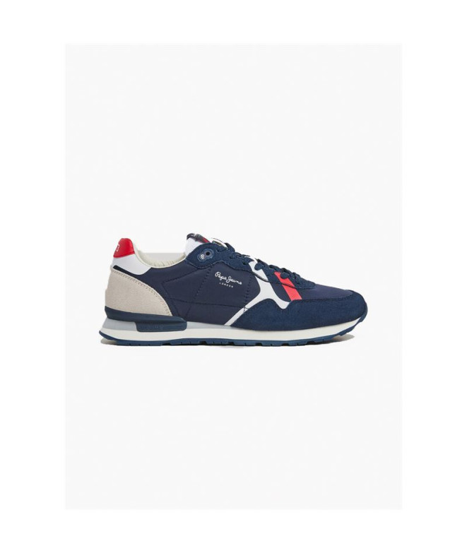 Chaussures Homme Pepe Jeans Brit Road Navy