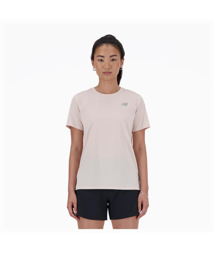 T-shirt New Balance Femme Sport Essentials Pink