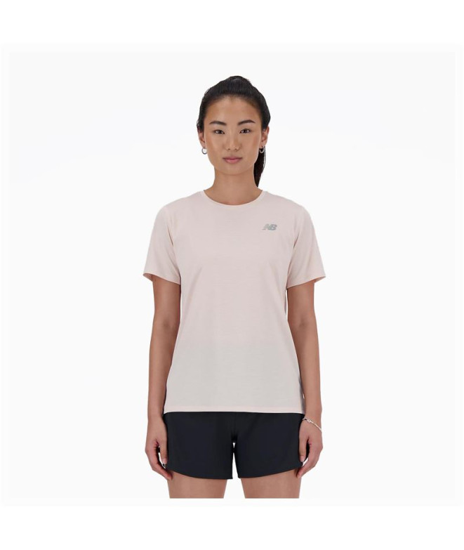 T-shirt New Balance Femme Sport Essentials Pink