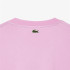 T-shirt Lacoste Cols Roules Homme Rosa