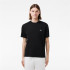 T-shirt Lacoste Cols Roules Homme Noir
