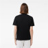 T-shirt Lacoste Cols Roules Homme Noir