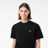 T-shirt Lacoste Cols Roules Homme Noir