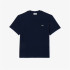 T-shirt Lacoste Cols Roules Homme Bleu marine