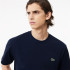 T-shirt Lacoste Cols Roules Homme Bleu marine