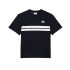 T-shirt Lacoste Cols Roules Homme Bleu marine