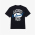 T-shirt Lacoste Cols Roules Homme Bleu marine