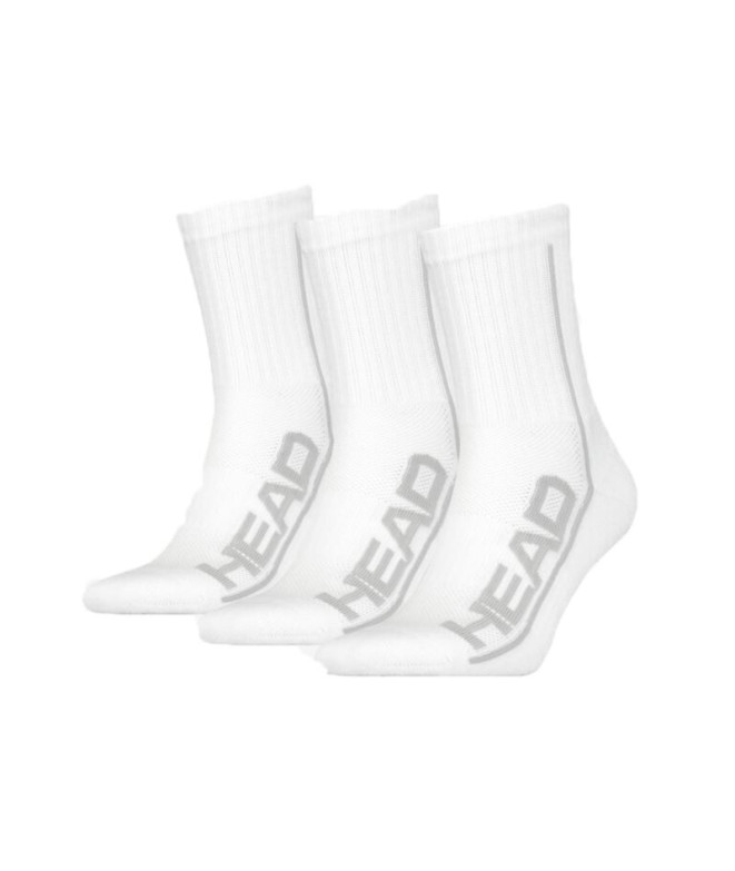 Chaussettes de tennis Head Performance 3p White