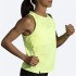 T-shirt de Running Brooks Sprint Free 2.0 Femme Lt Lime/Interval Gradient