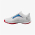 Chaussures Pádel Wilson Femme de Hurakn 2.0 Blanc/Bleu/Rouge