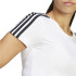 T-shirt adidas 3 Bandes Baby Femme Blanc