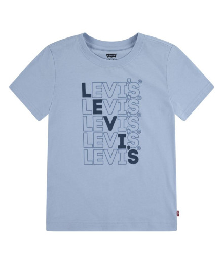 T-shirt Levi'S Loud Enfant Niagra Blue