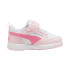 Chaussures Enfant Puma Rebound V6 Low Pink