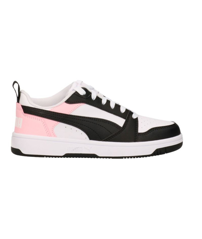 Chaussures Puma Rebound V6 Blanc Enfant