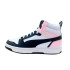 Chaussures Enfant Puma Rebound V6 Mid White
