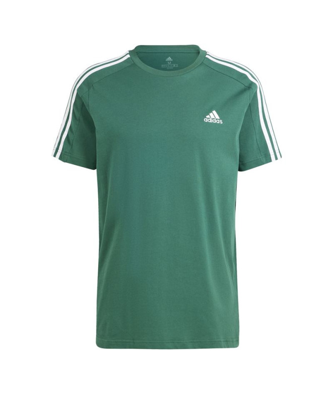 T-shirt adidas Homme Essentials Single Green