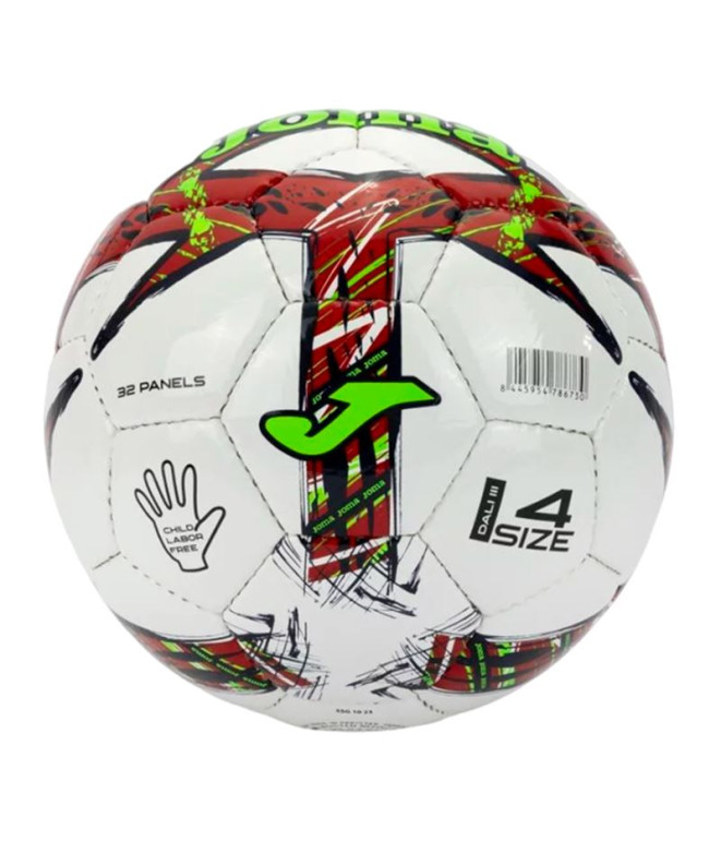 Balle football Joma de Dali III Rouge/Vert