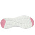Chaussures Skechers Flex Appeal 5.0 Femme Blanc/Rose/Bleu