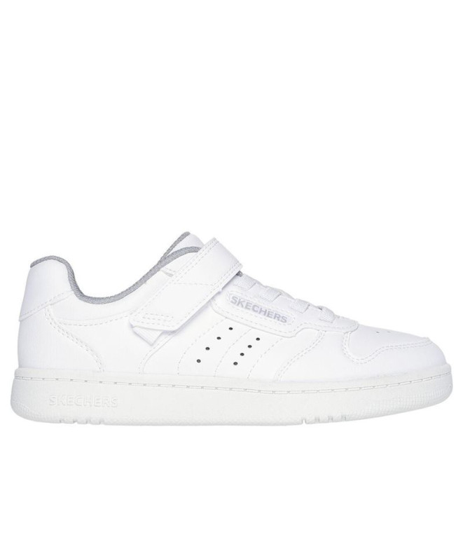 Chaussures Skechers Enfant Quick Street Blanc