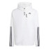 Veste par Running adidas Own The Run 3 Stripes Homme White