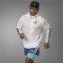 Veste par Running adidas Own The Run 3 Stripes Homme White