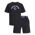 Ensemble Set Jack & Jones Jactheo Ss Tee And Shorts Black