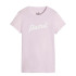 T-shirt Femme Puma Essentials+ Script Lilas
