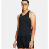 T-shirt Running Under Armour Femme de Launch Singlet Noir