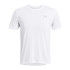 T-shirt Running Under Armour Homme de Launch Splatter White