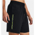 Pantalons Fitness Under Armour Homme du mot-symbole tissé noir
